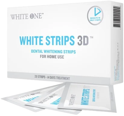White One White Strips 3D