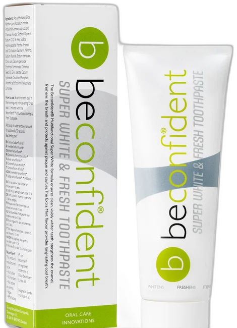 Beconfident Super White & Fresh Toothpaste