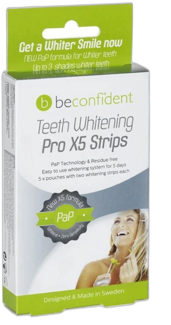 Beconfident Tandblekning Pro X5 Strips