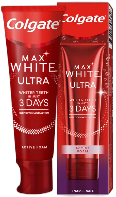 Colgate Max White Ultra Active Foam 75 ml