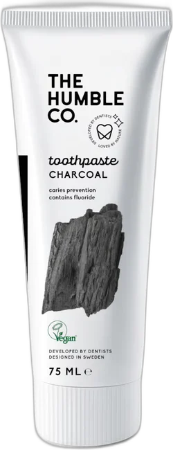 Humble Tandkräm Charcoal 75 ml