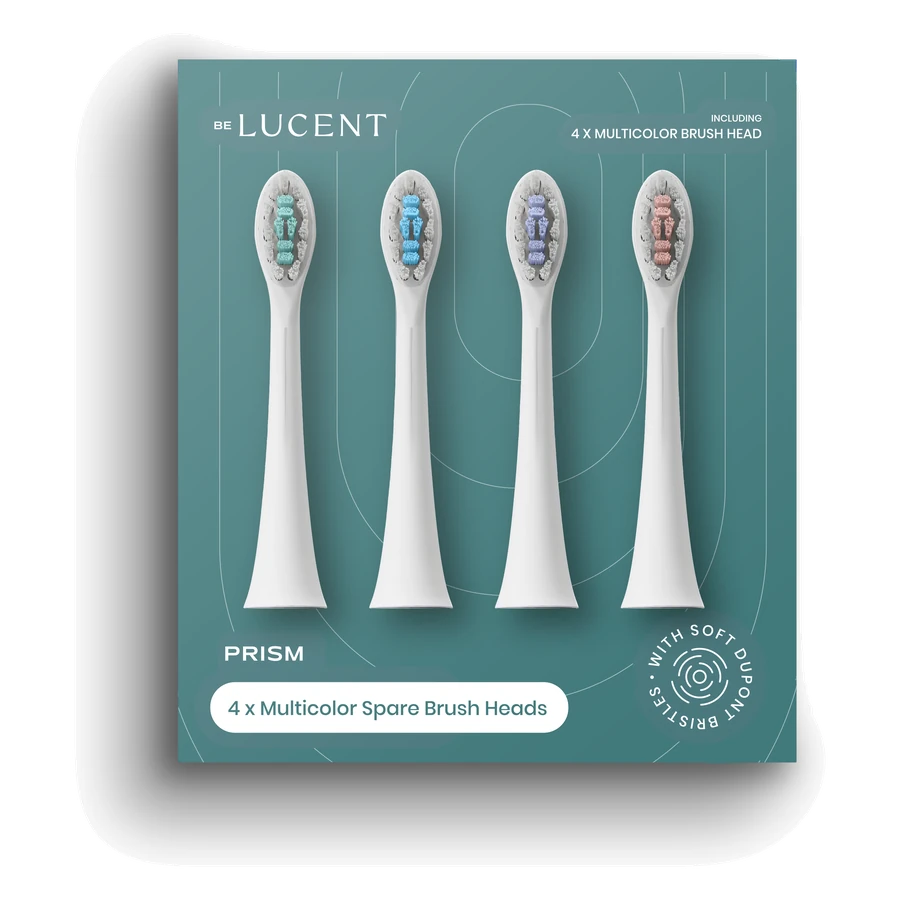 Be Lucent Prism Tandborsthuvuden Refill 4 st