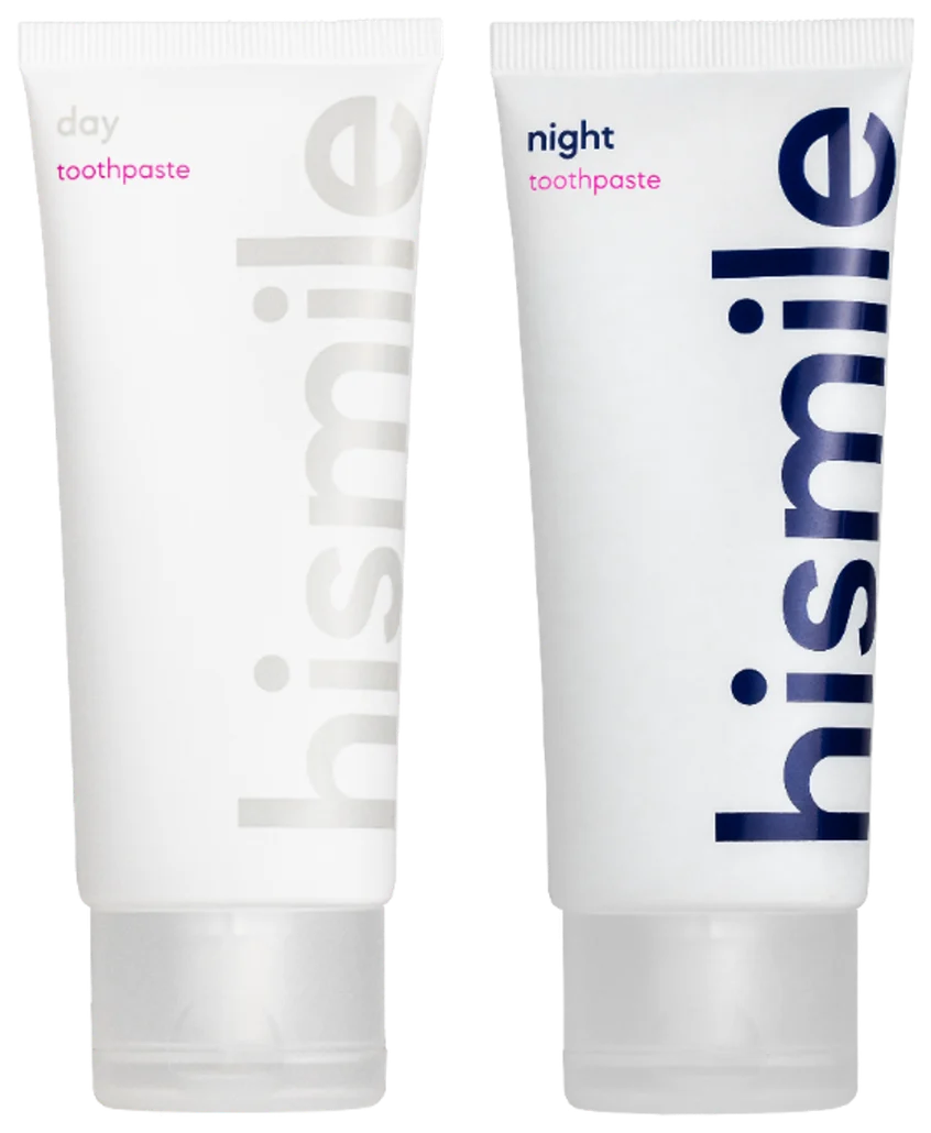 Hismile Day & Night Toothpaste 2 x 80 g